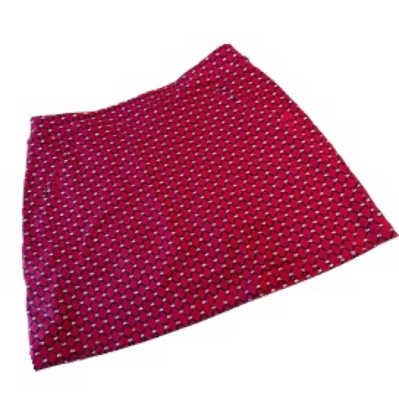 Talbot's Hello Saturday Pull On Red/White/Blue Print Skort - Size Medium - Picture 1 of 7